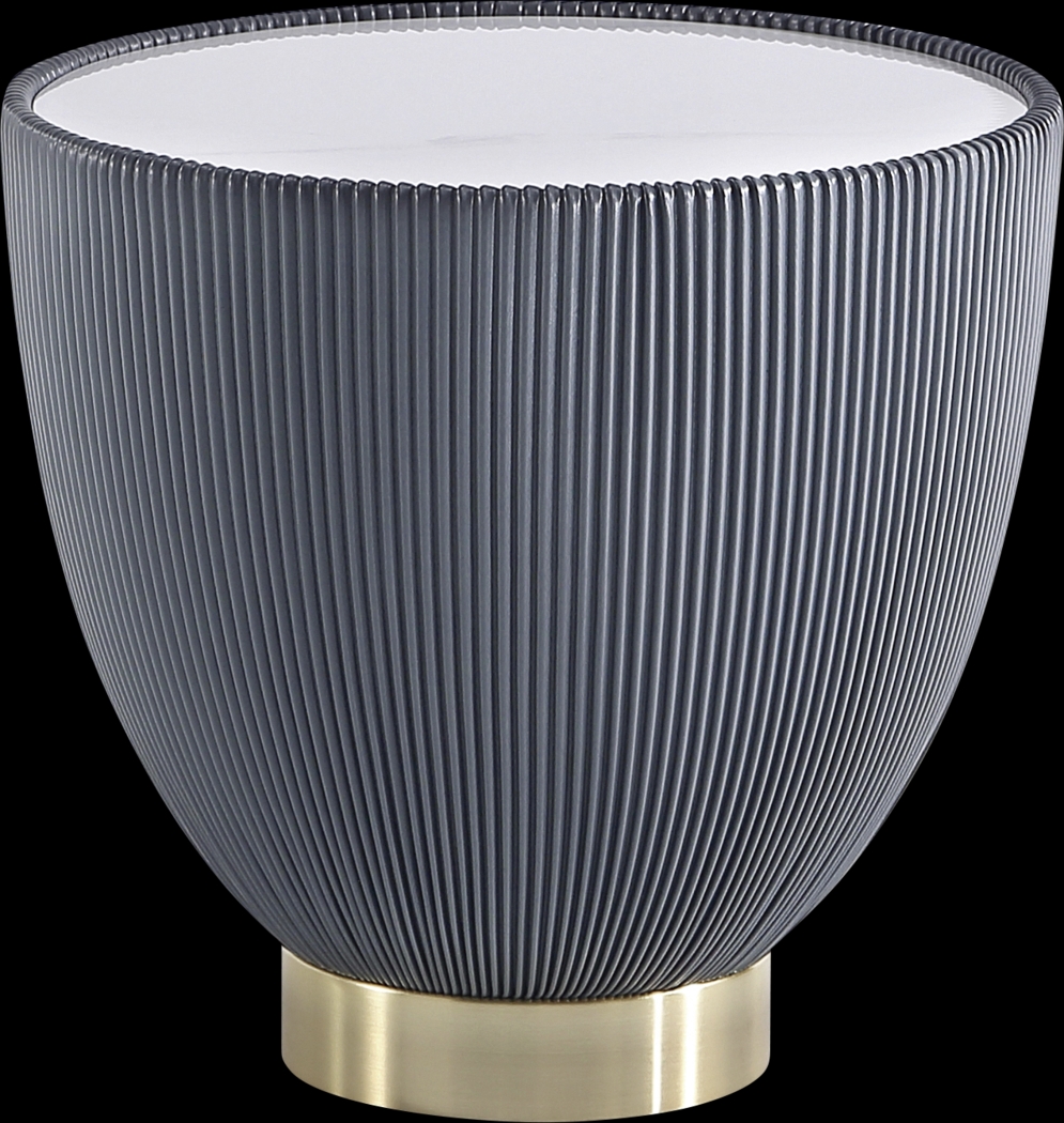 Broomcage III Gray End Table - Thumbnail - Image 1