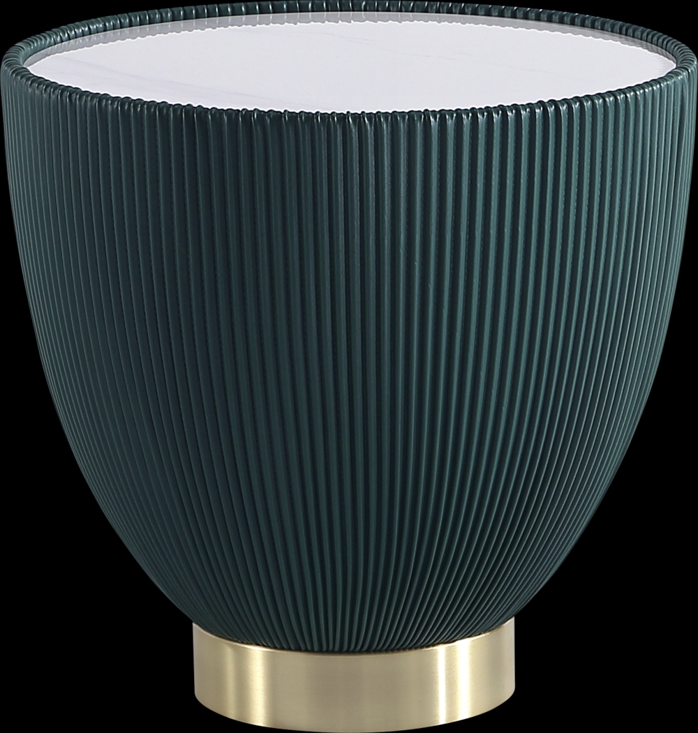 Broomcage III Green End Table - Thumbnail - Image 1