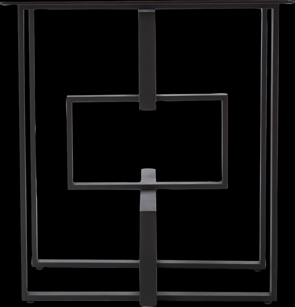 Broomsedge Black Accent Table - Thumbnail - Image 2