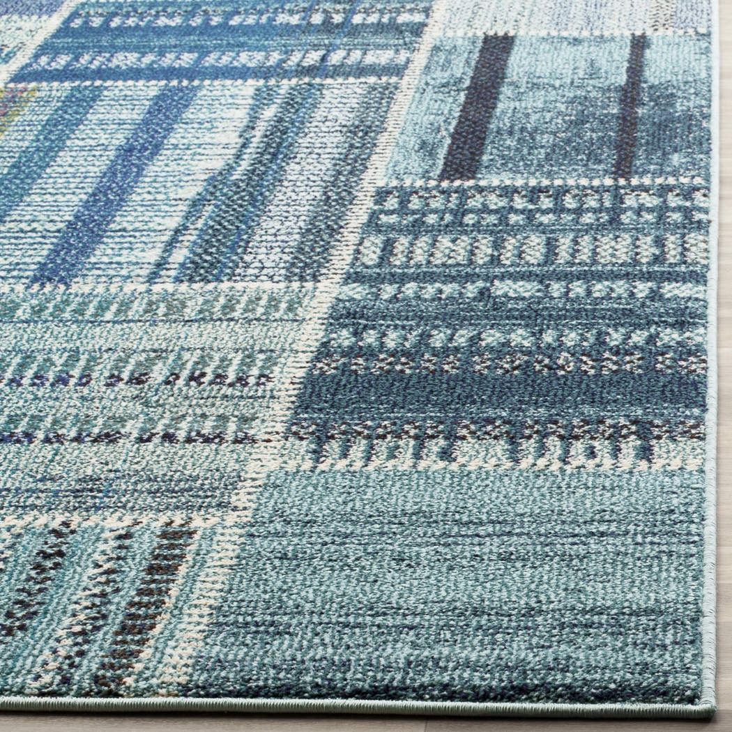 Brooten Blue 8' x 11' Rug - Thumbnail - Image 3