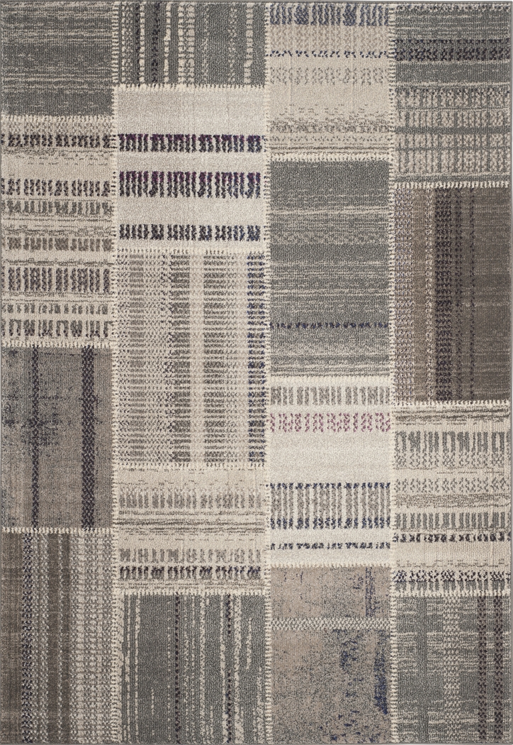 Brooten Gray 5'1 x 7'7 Rug - Thumbnail - Image 1