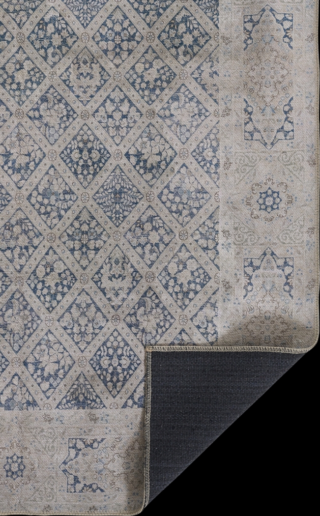 Brosseau Blue 5' x 7'6 Rug - Thumbnail - Image 5