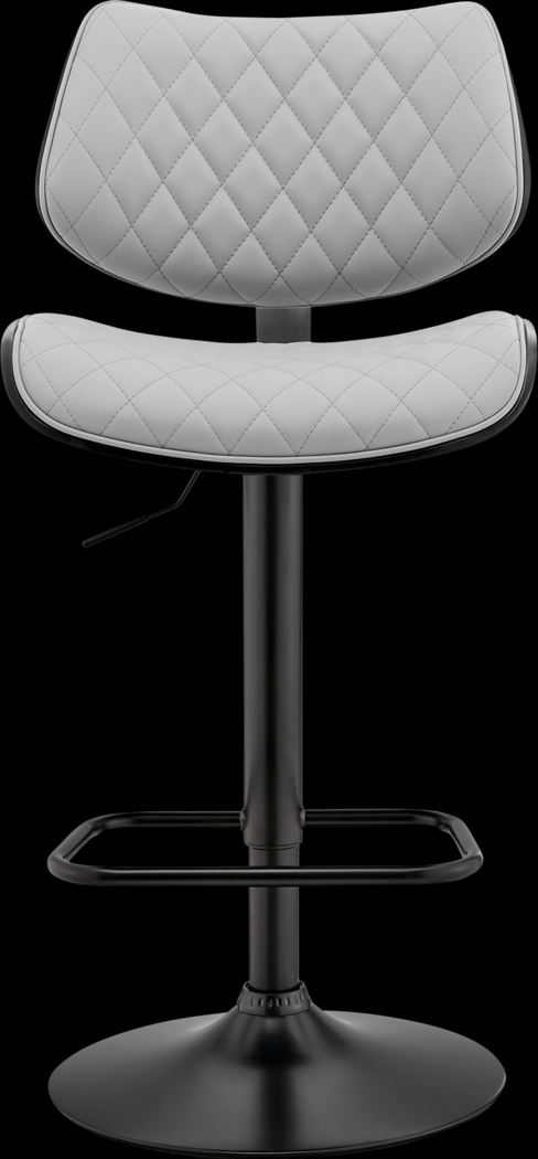 Brotois Gray Adjustable Barstool - Thumbnail - Image 3