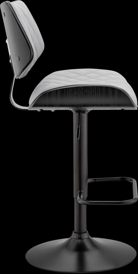 Brotois Gray Adjustable Barstool - Thumbnail - Image 4