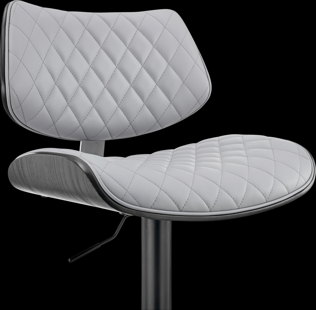 Brotois Gray Adjustable Barstool - Thumbnail - Image 7