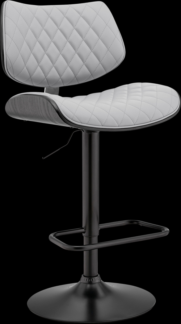 Brotois Gray Adjustable Barstool - Thumbnail - Image 1