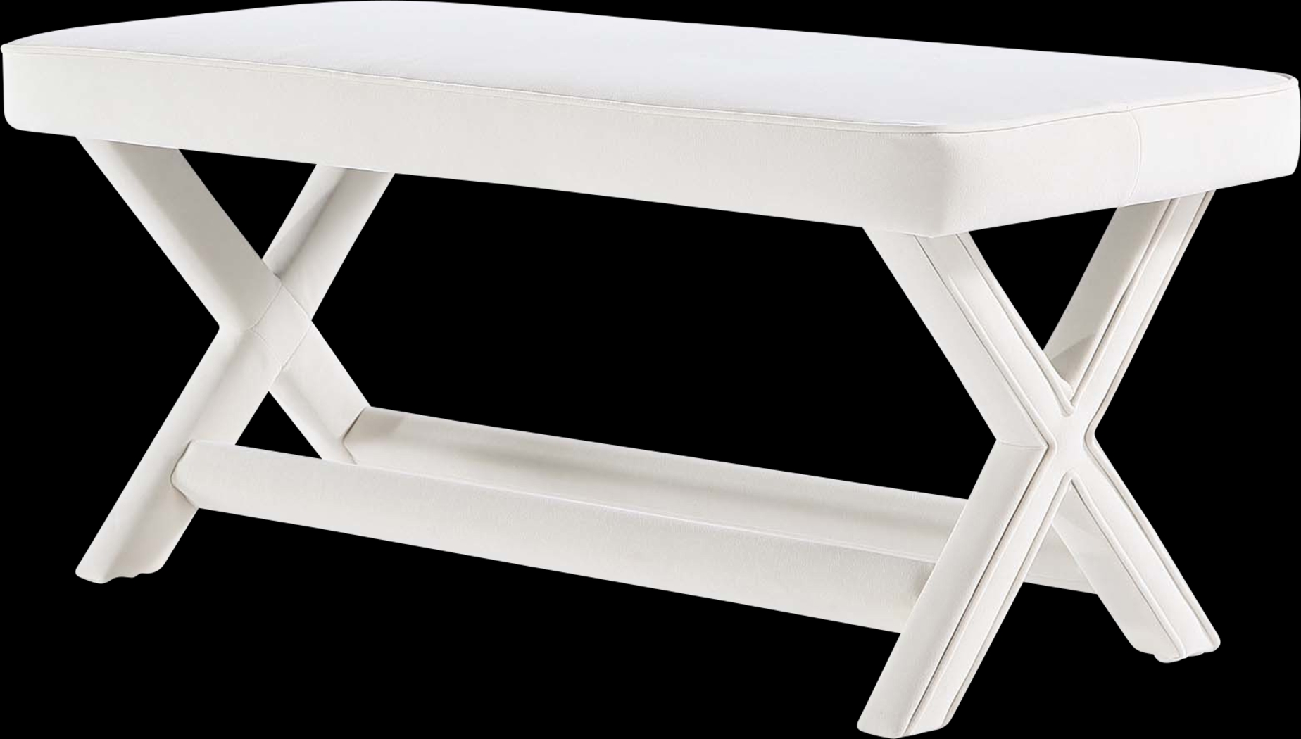 Brougham II Cream Bench - Thumbnail - Image 5