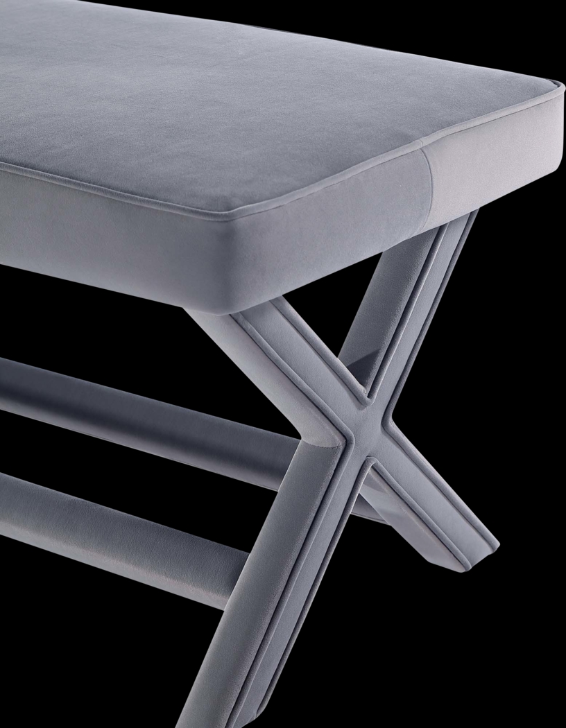 Brougham II Gray Bench - Thumbnail - Image 3