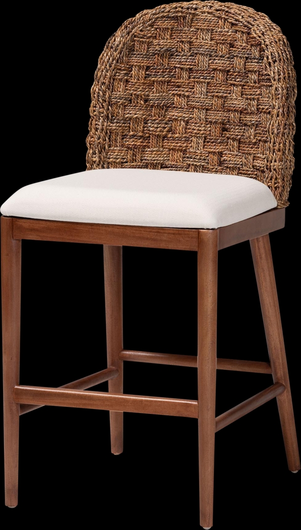 Brouilly Brown Counter Stool - Thumbnail - Image 1