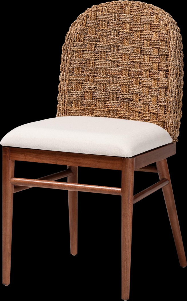 Brouilly Brown Dining Chair - Thumbnail - Image 1