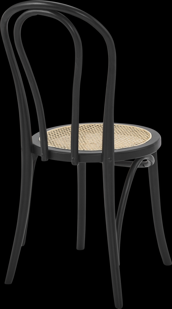 Brouwers Black Dining Chair, Set of 2 - Thumbnail - Image 6