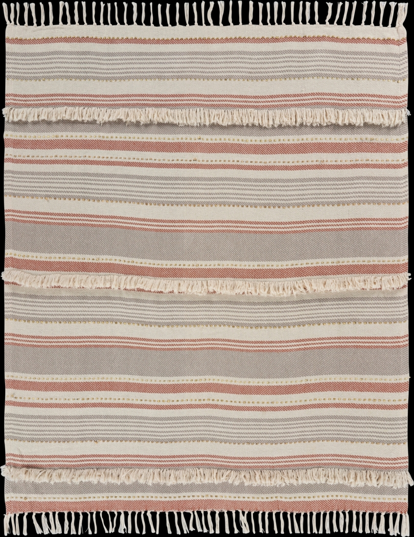 Brownbury Beige Throw Blanket - Thumbnail - Image 1