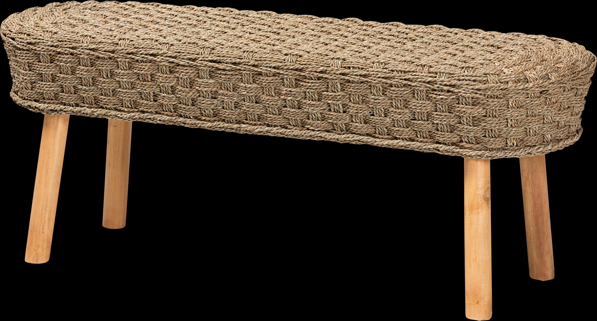 Brownrigg Brown Dining Bench - Thumbnail - Image 1