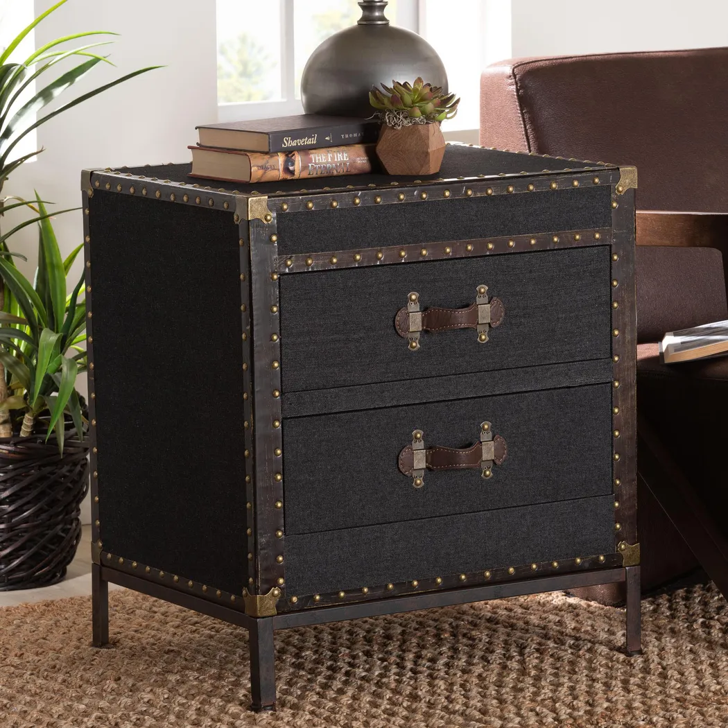 Brownsy I Black End Table - Thumbnail - Image 2