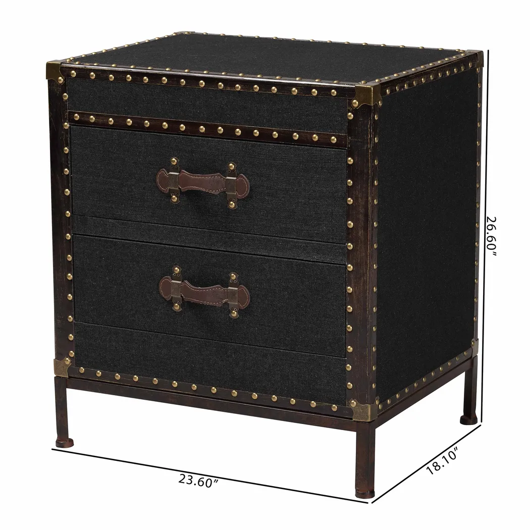 Brownsy I Black End Table - Thumbnail - Image 3