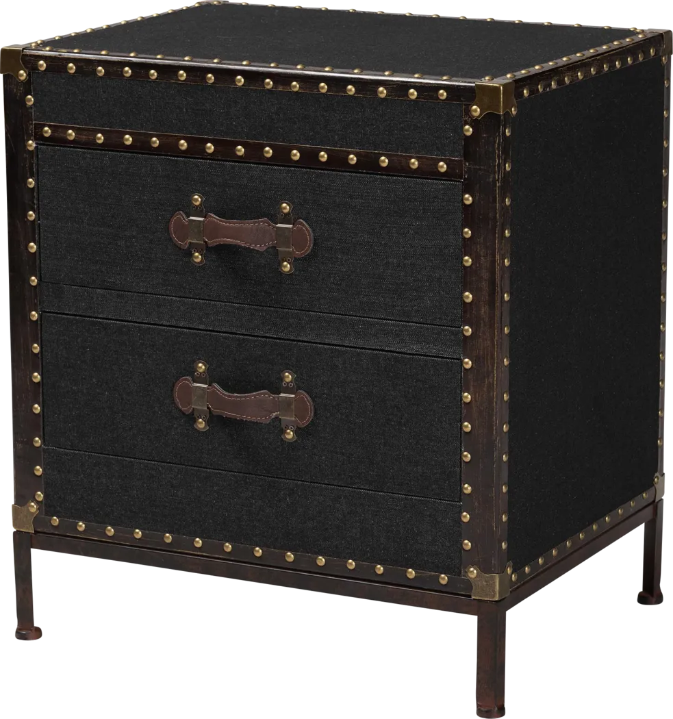 Brownsy I Black End Table - Thumbnail - Image 1