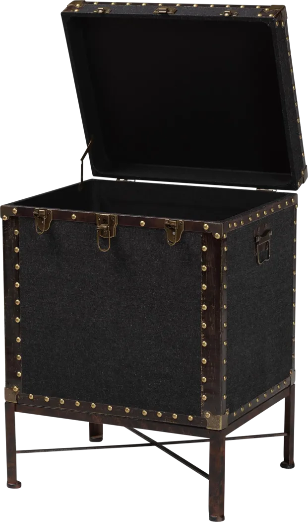 Brownsy II Black End Table - Thumbnail - Image 4