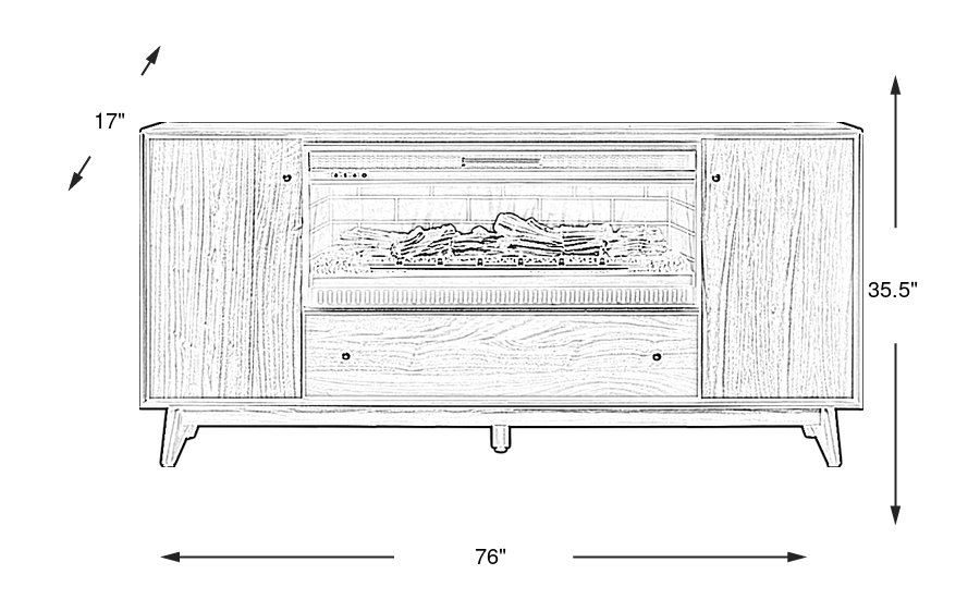 Dimension Image. Please refer to the Dimension Tab on this page for dimension details.