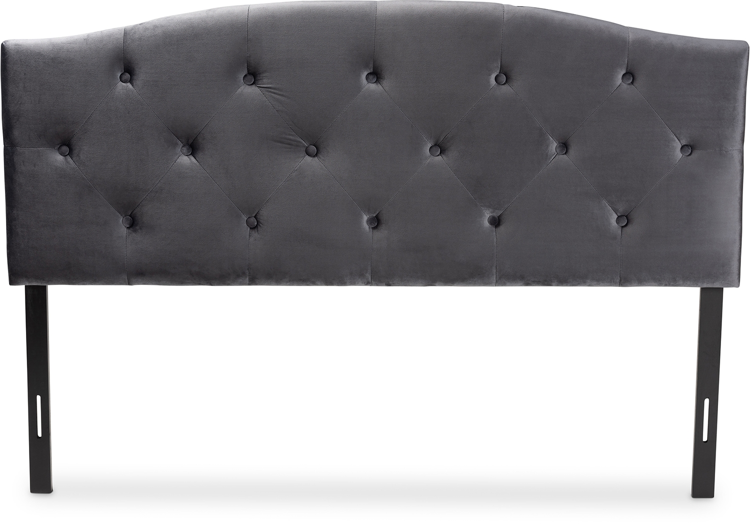Broxbourne Gray King Upholstered Headboard - Thumbnail - Image 3