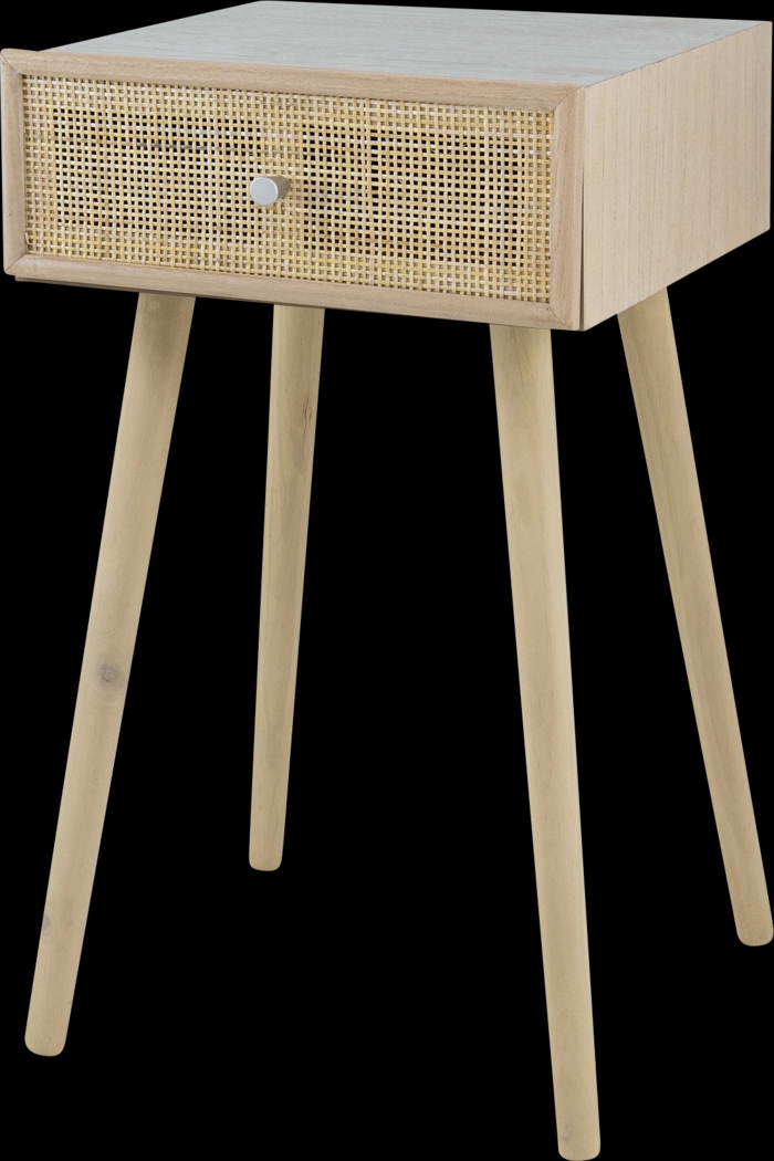Broxburn Natural Accent Table - Thumbnail - Image 1
