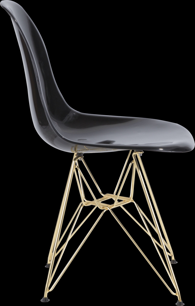 Broxton Black Dining Chair (Set of 2) - Thumbnail - Image 4