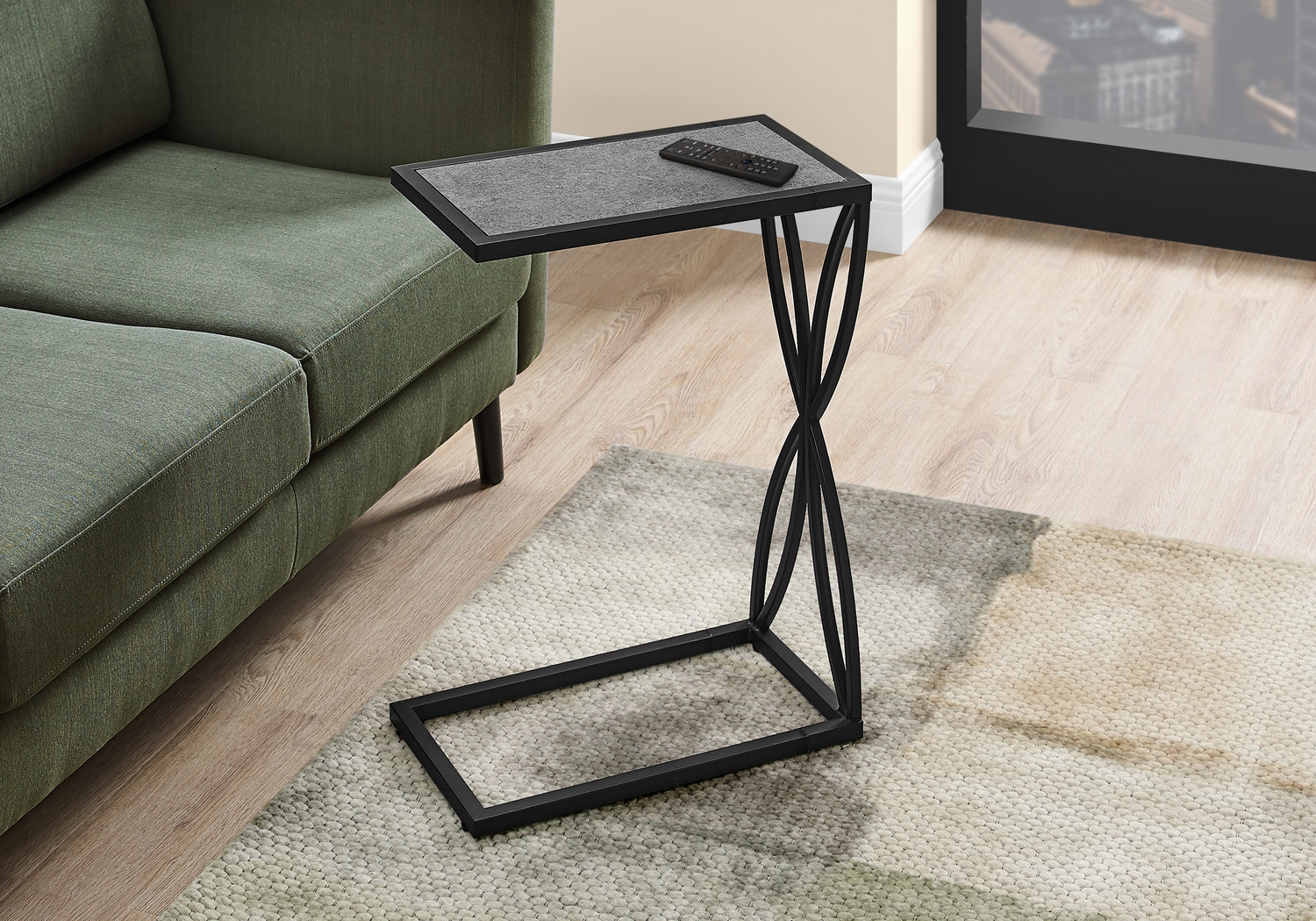Bruegman Gray Accent Table - Thumbnail - Image 3