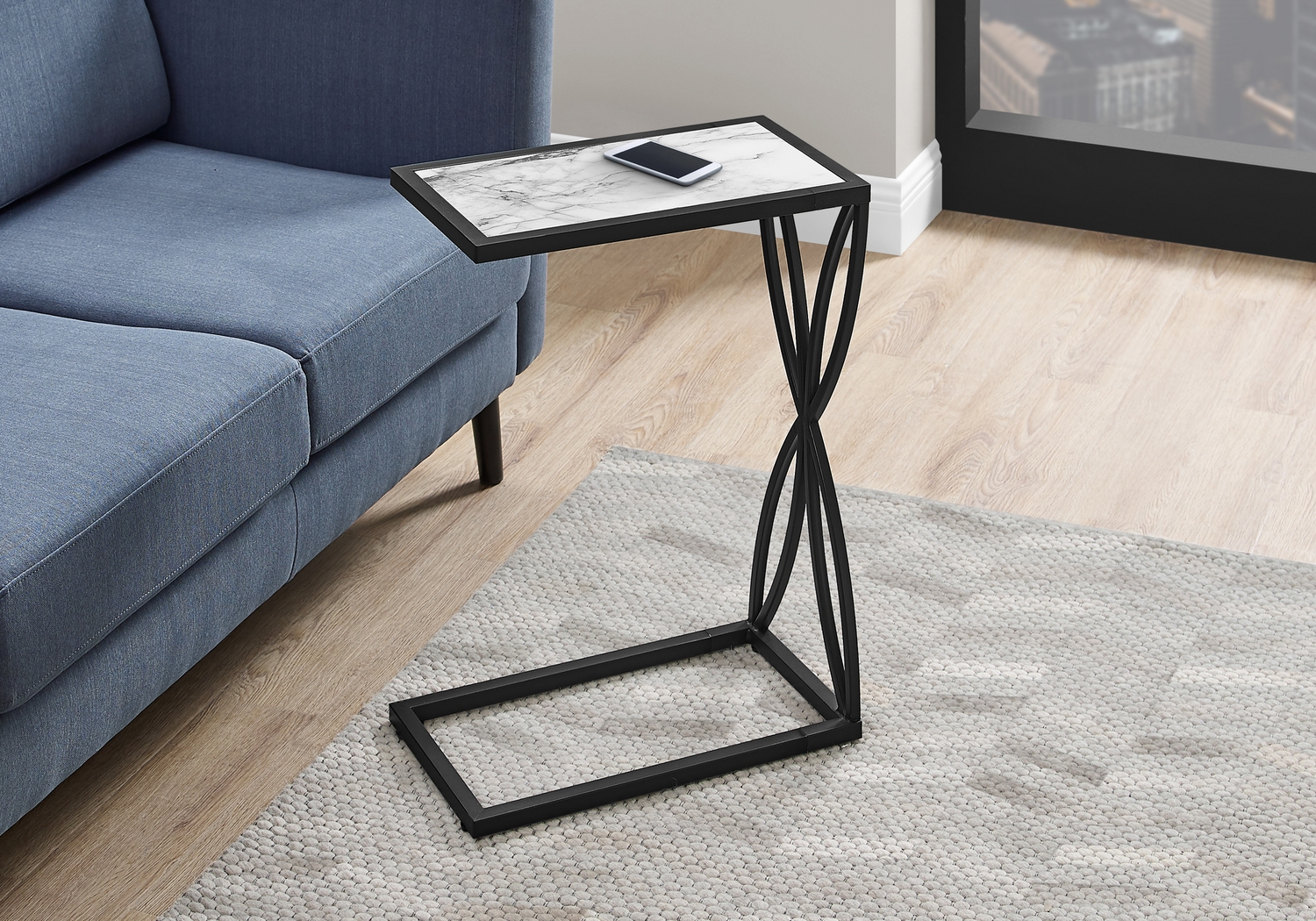Bruegman White Accent Table - Thumbnail - Image 3