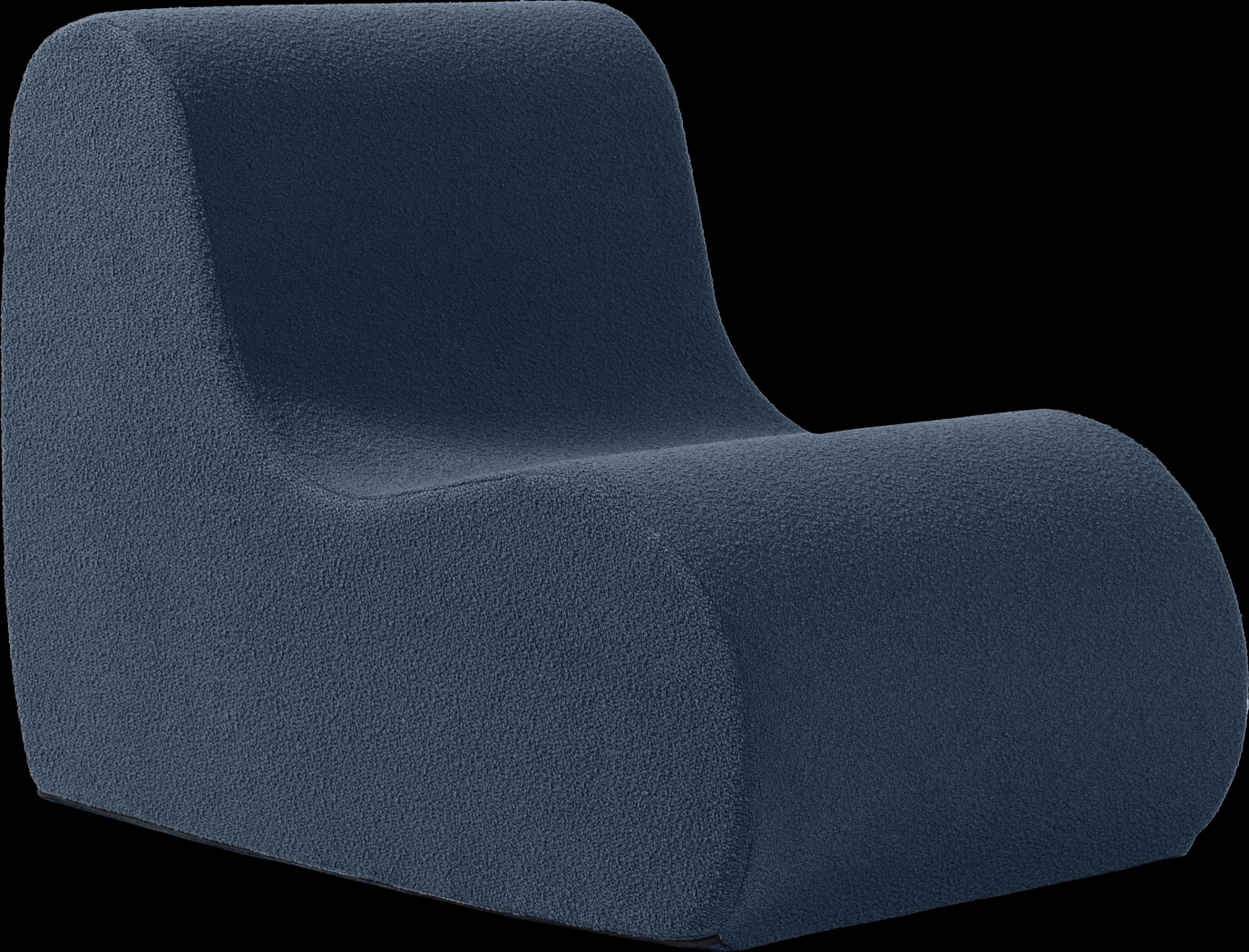 Brumley Navy Accent Chair - Thumbnail - Image 1