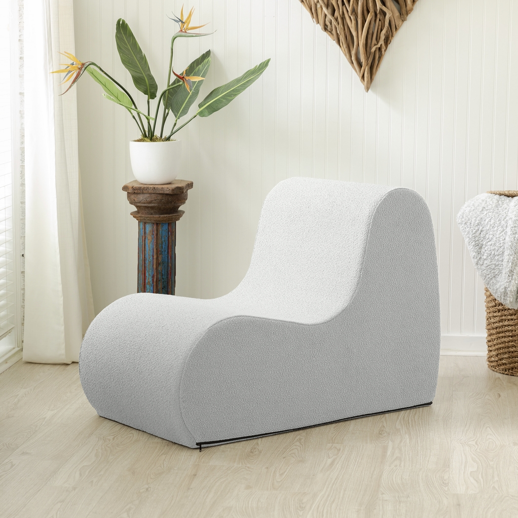 Brumley Silver Accent Chair - Thumbnail - Image 3