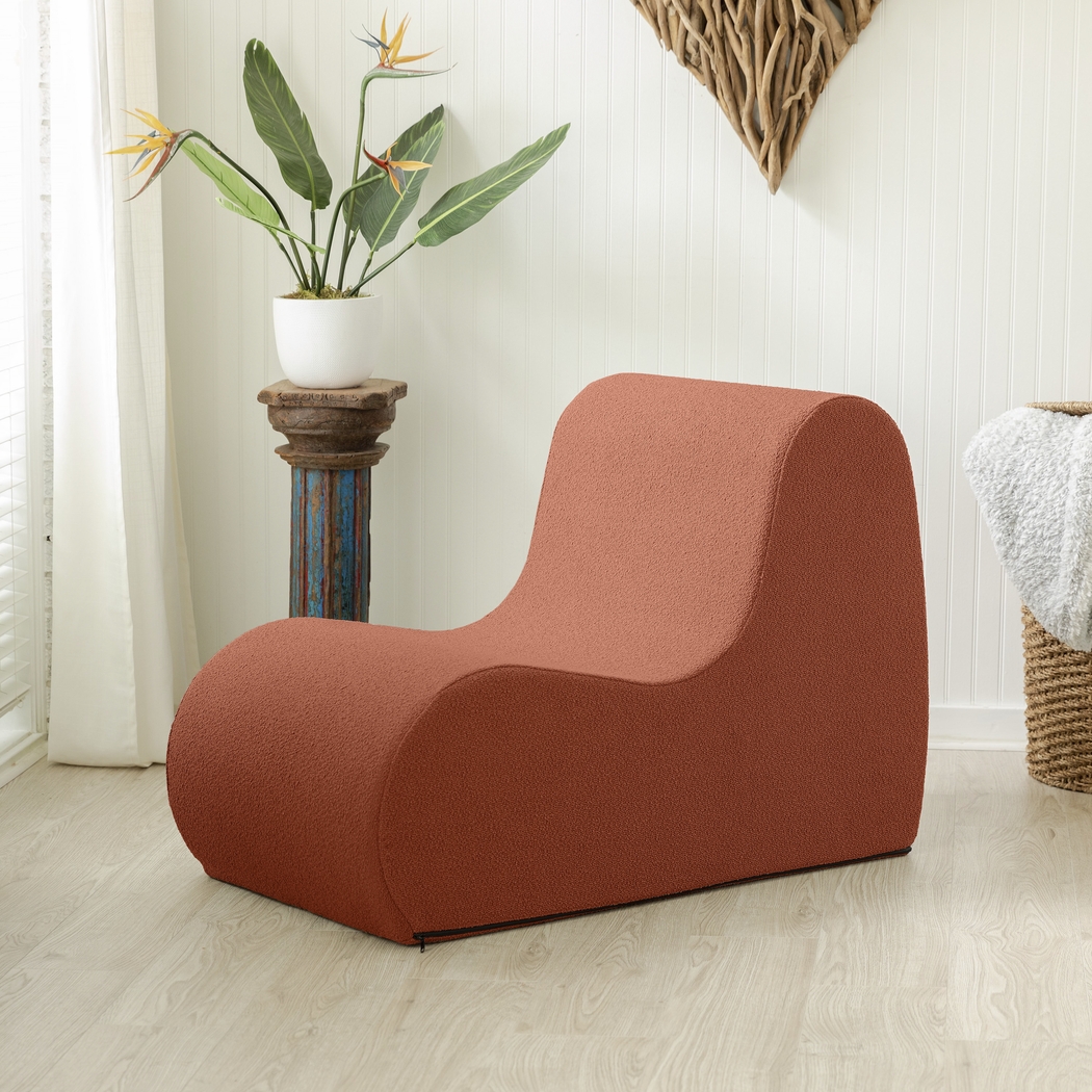 Brumley Terracotta Accent Chair - Thumbnail - Image 3