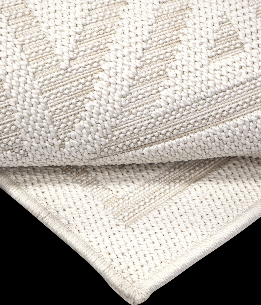 Brundidge White 7'10 x 10'10 Rug - Thumbnail - Image 7