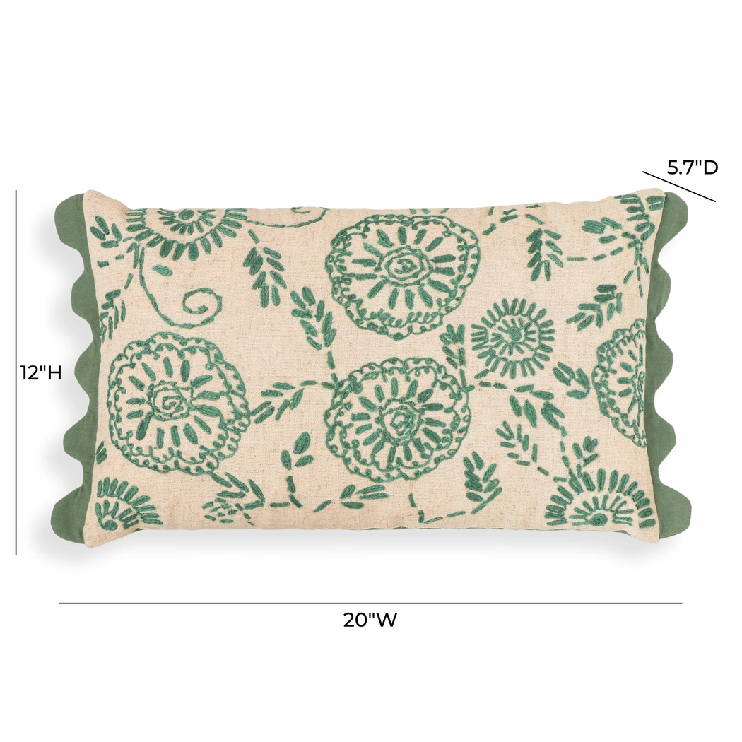 Brundisi Green Accent Pillow - Thumbnail - Image 4