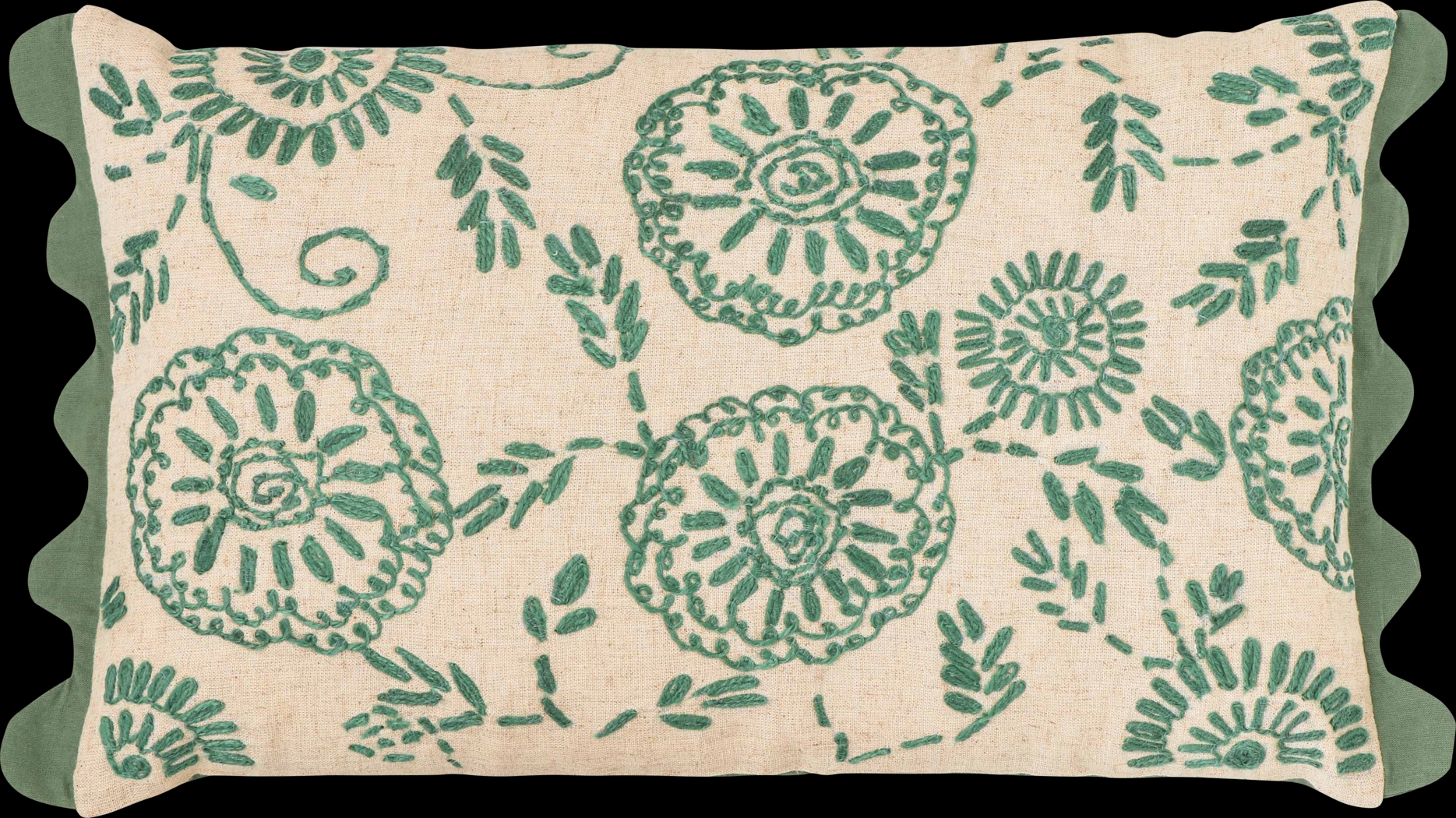 Brundisi Green Accent Pillow - Thumbnail - Image 1