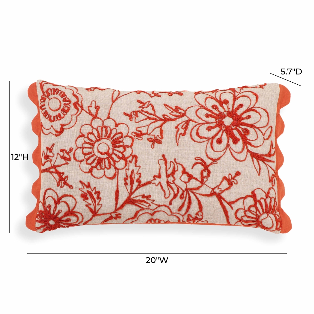 Brundisi Orange Accent Pillow - Thumbnail - Image 4