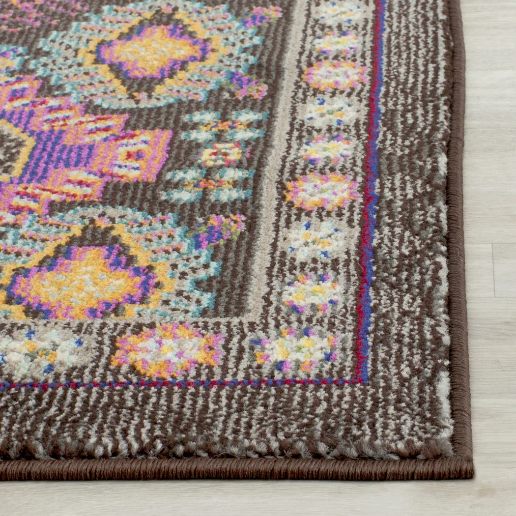 Brunelle Brown 2'2 x 10' Rug - Thumbnail - Image 2