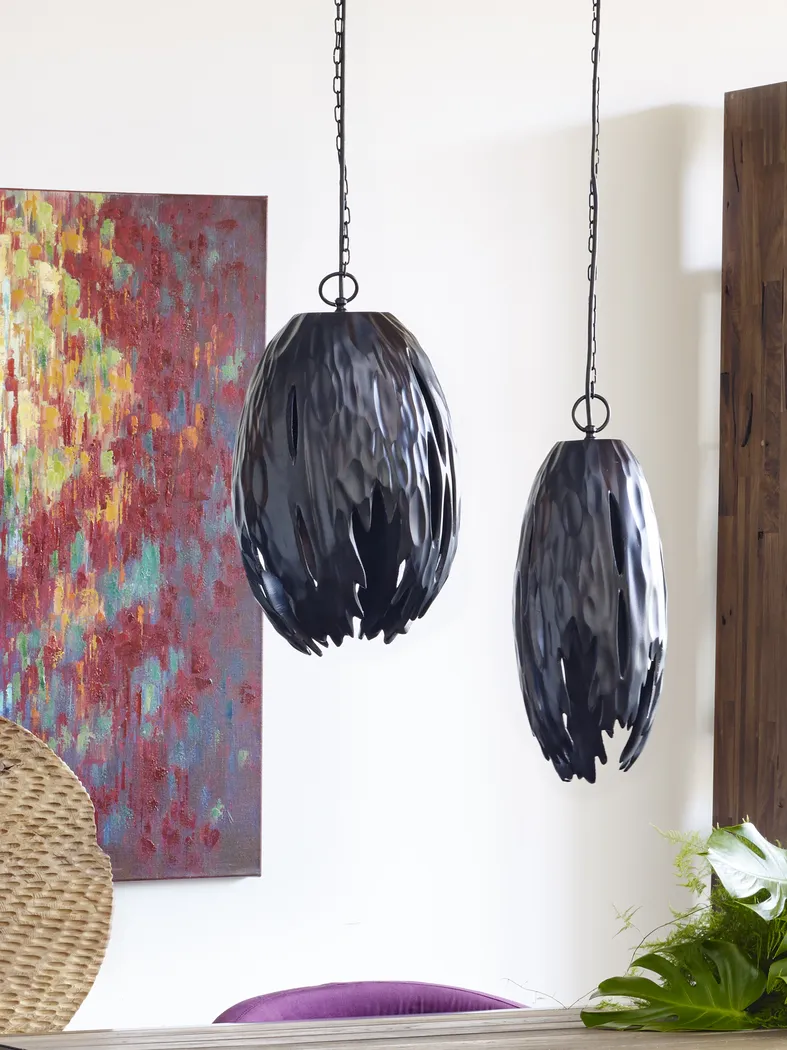 Brunhilda Small Black Chandelier - Thumbnail - Image 3