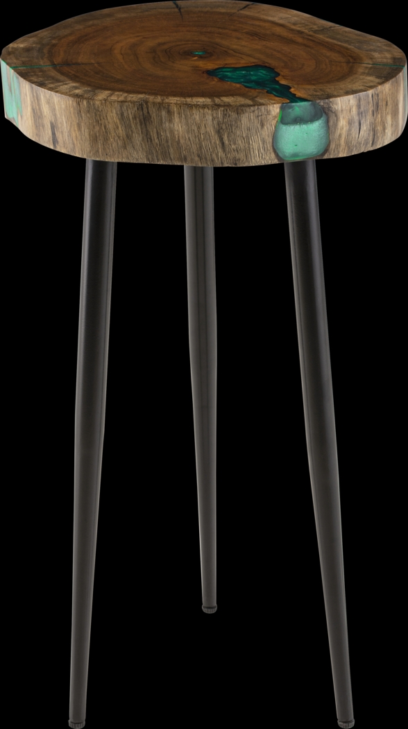 Bruning Brown Accent Table - Thumbnail - Image 1
