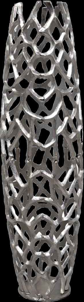 Brunk Silver Floor Vase - Thumbnail - Image 1