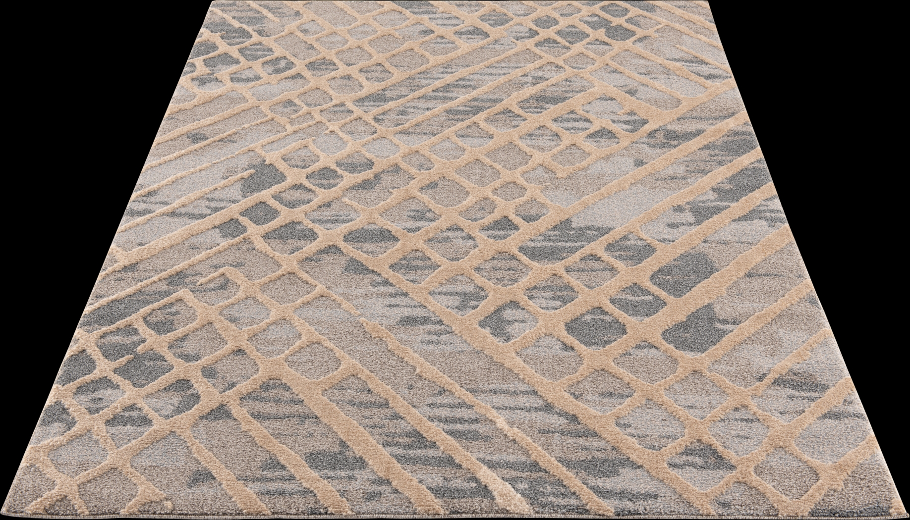 Brussels Gray 7'10 x 10'6 Rug - Thumbnail - Image 1