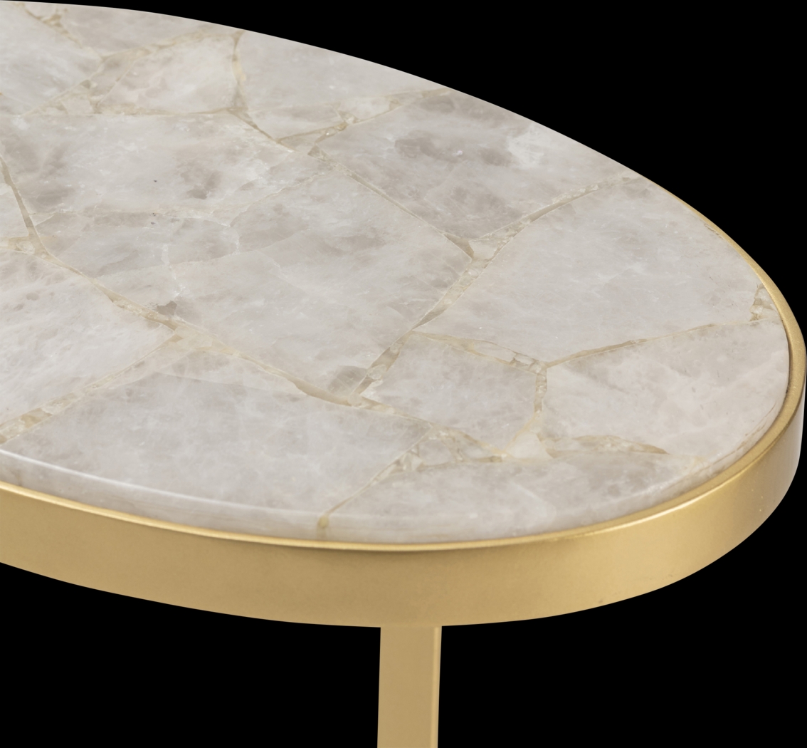 Brutonwood White Accent Table - Thumbnail - Image 3