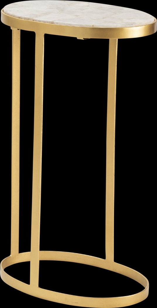 Brutonwood White Accent Table - Thumbnail - Image 1