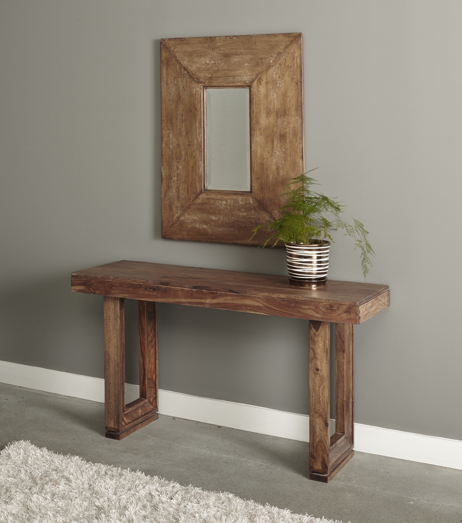 Brownstone Nut Brown Console Table - Thumbnail - Image 3