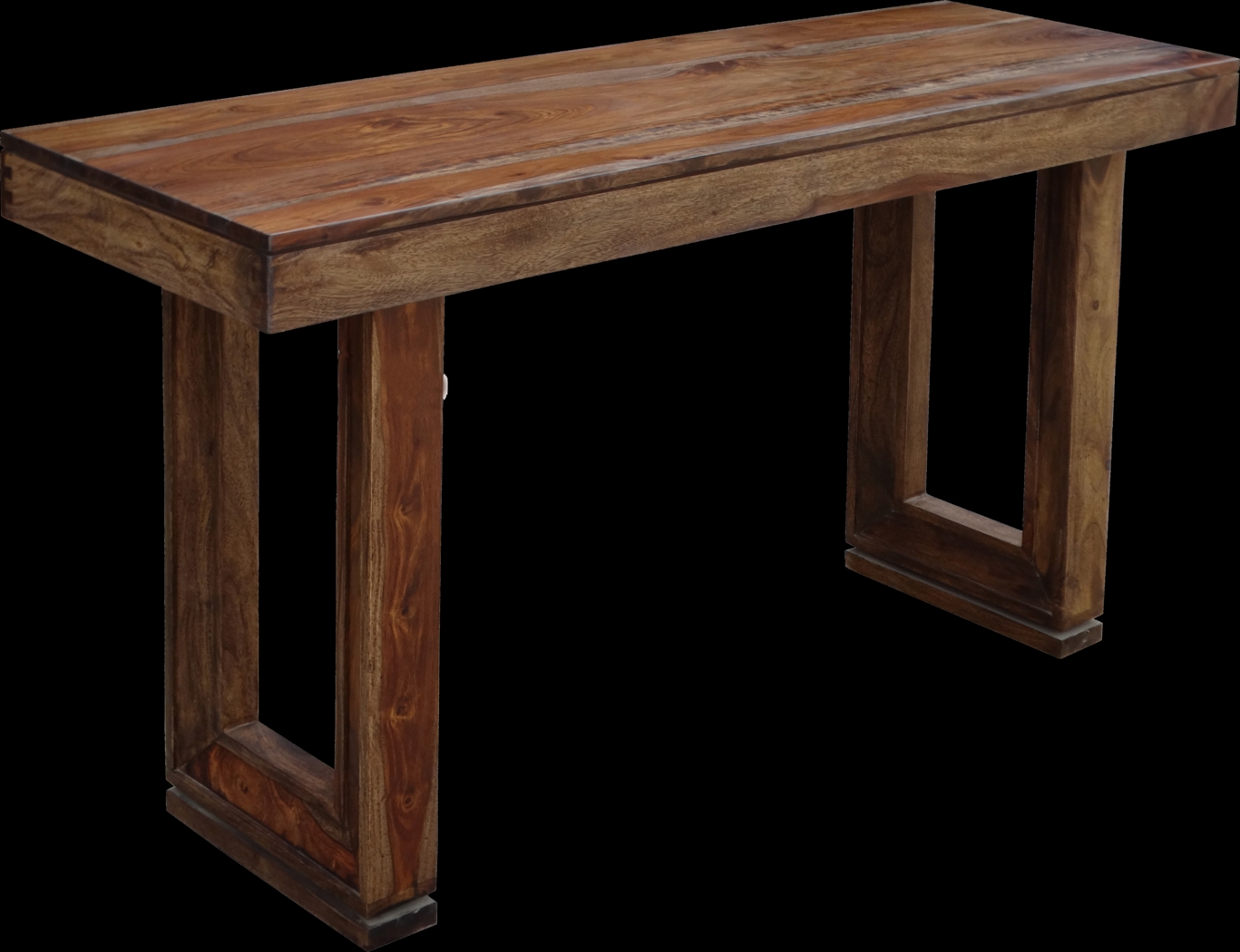 Brownstone Nut Brown Console Table - Thumbnail - Image 1