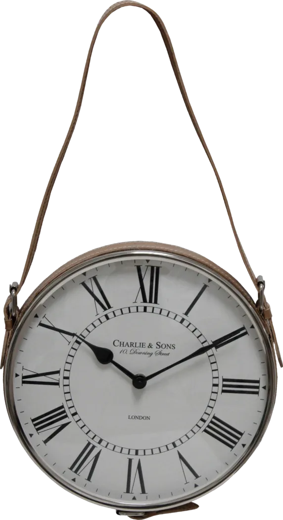 Bryce Rust Brown Clock - Thumbnail - Image 1