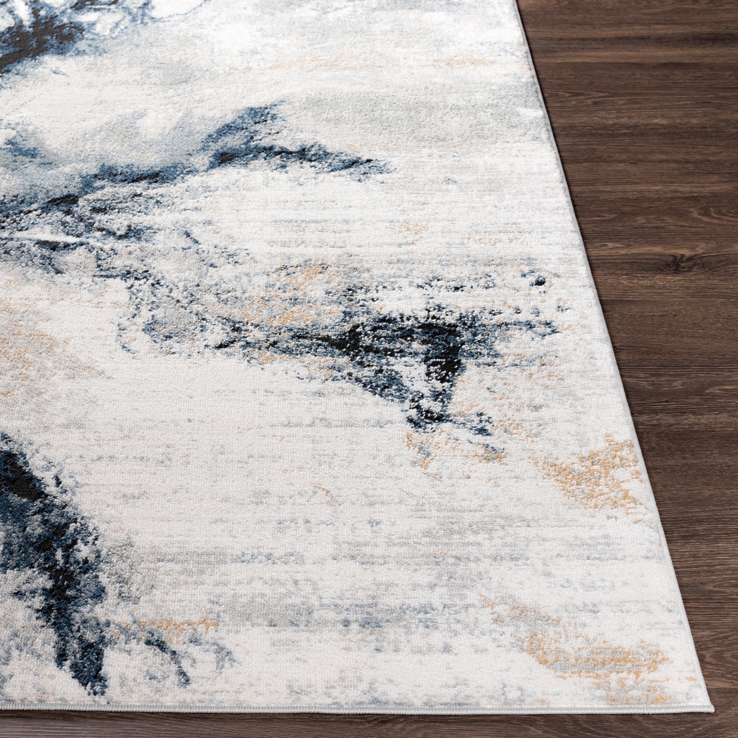 Brycen Blue 5'3 x 7'3 Rug - Thumbnail - Image 5
