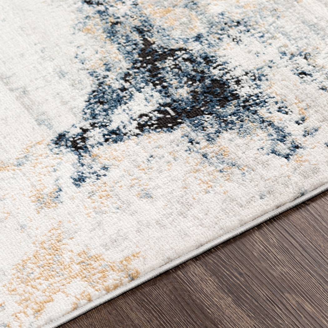 Brycen Blue 5'3 x 7'3 Rug - Thumbnail - Image 6