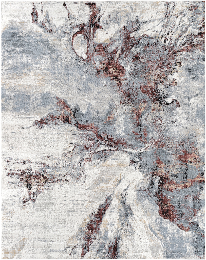 Brycen Gray 7'10 x 10' Rug - Thumbnail - Image 1