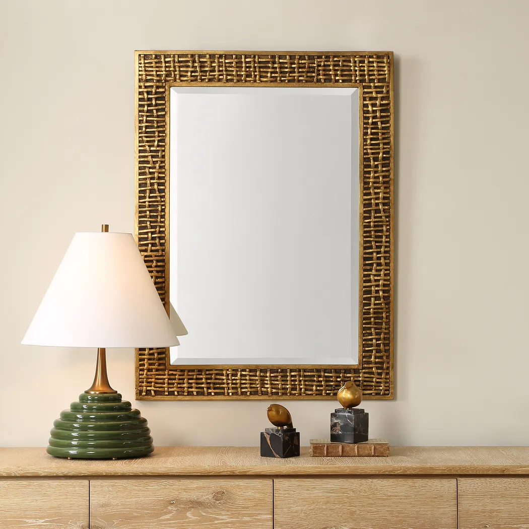 Bryche Gold Mirror - Image 2