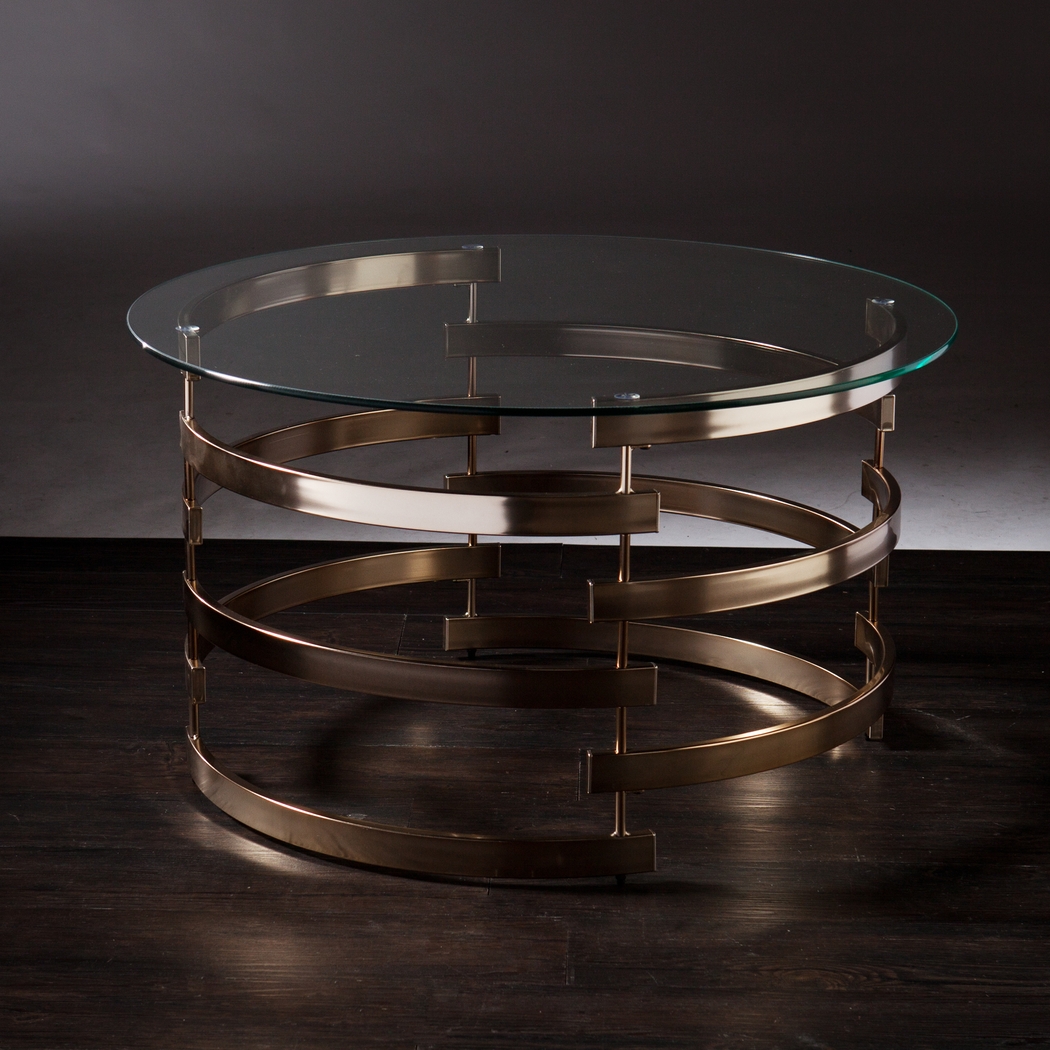 Bryden Gold Cocktail Table - Thumbnail - Image 2