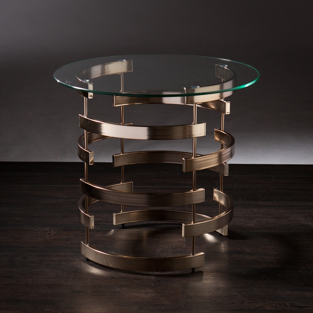 Bryden Gold End Table - Thumbnail - Image 2